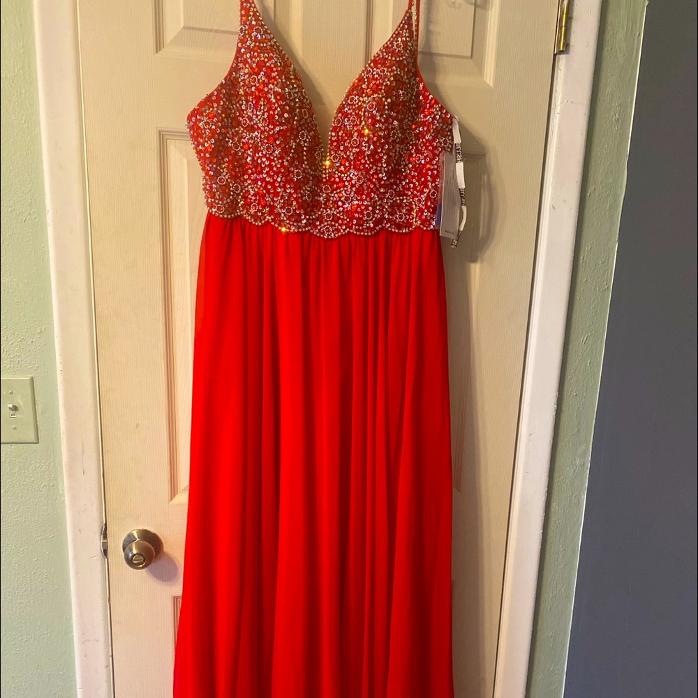 Gorgeous red gown from Blush